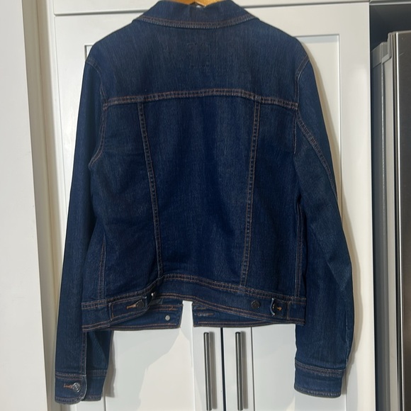 Old Navy Denim Jean Jacket Women Size L - Picture 9 of 13
